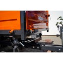 Remorque agricole 2,5T à deux essieux avec benne basculante et extensions grillagées 4FARMER | Traktor.com.pl