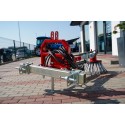 Adjustable drawbar for the OR500 4FARMER rotary weeder