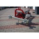 Adjustable drawbar for the OR500 4FARMER rotary weeder