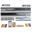 Samolepky na Mitsubishi MT23