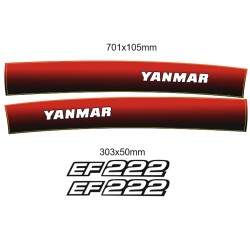 Samolepky Yanmar EF222