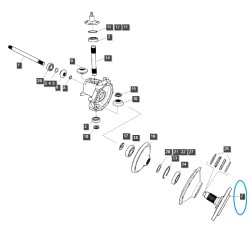 Vorderachsnabe A1402074 / TRG400 / LS Traktor / 40036083