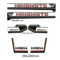 Autocollants Hinomoto E2804