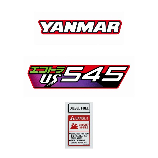 Yanmar US 545 Stickers