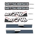 Pegatinas Mitsubishi MT246