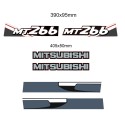Samolepky na traktor Mitsubishi MT1601D