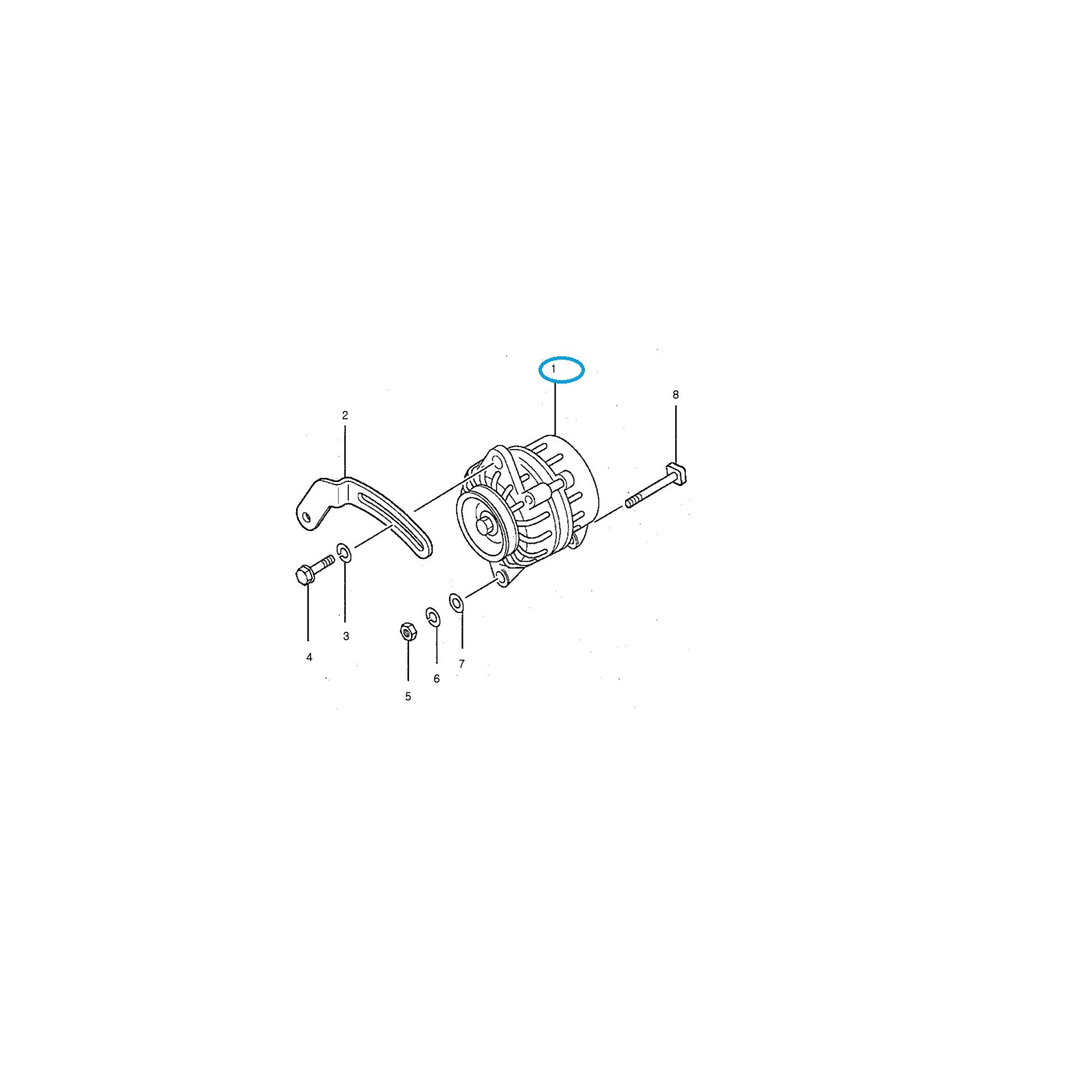copy of Alternator / LS Tractor / no. 40109286