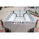 Forstanhänger für Quad mit Hebebühne (ATV) KD-T03D zum Holztransport 4FARMER