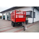 Zweiachsiger Landwirtschaftsanhänger 2,5 t mit elektrischer Kippvorrichtung und Gitteraufsätzen 4FARMER