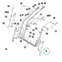 Front loader hydraulic cylinder LL4100 40246131 | Traktor.com.pl