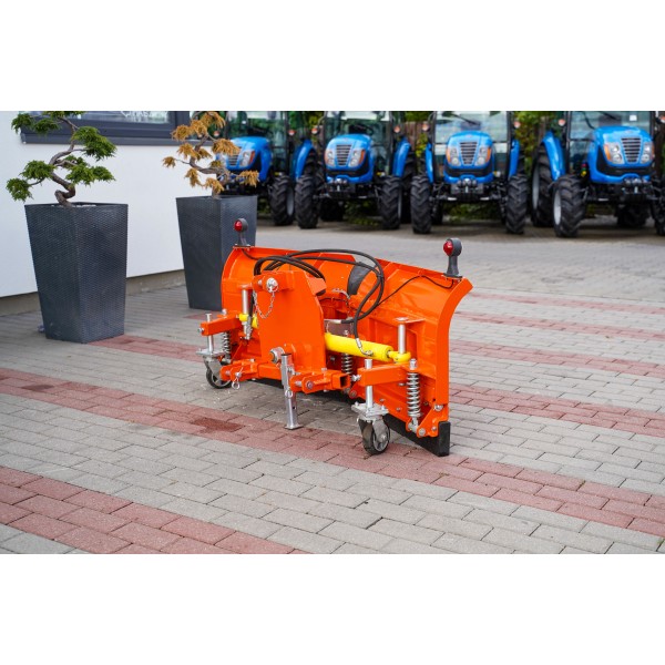 PK 150 cm Pfeilschneepflug, hydraulisch, Zusatzausstattung (Dreipunktaufhängung) 4FARMER | Traktor.com.pl