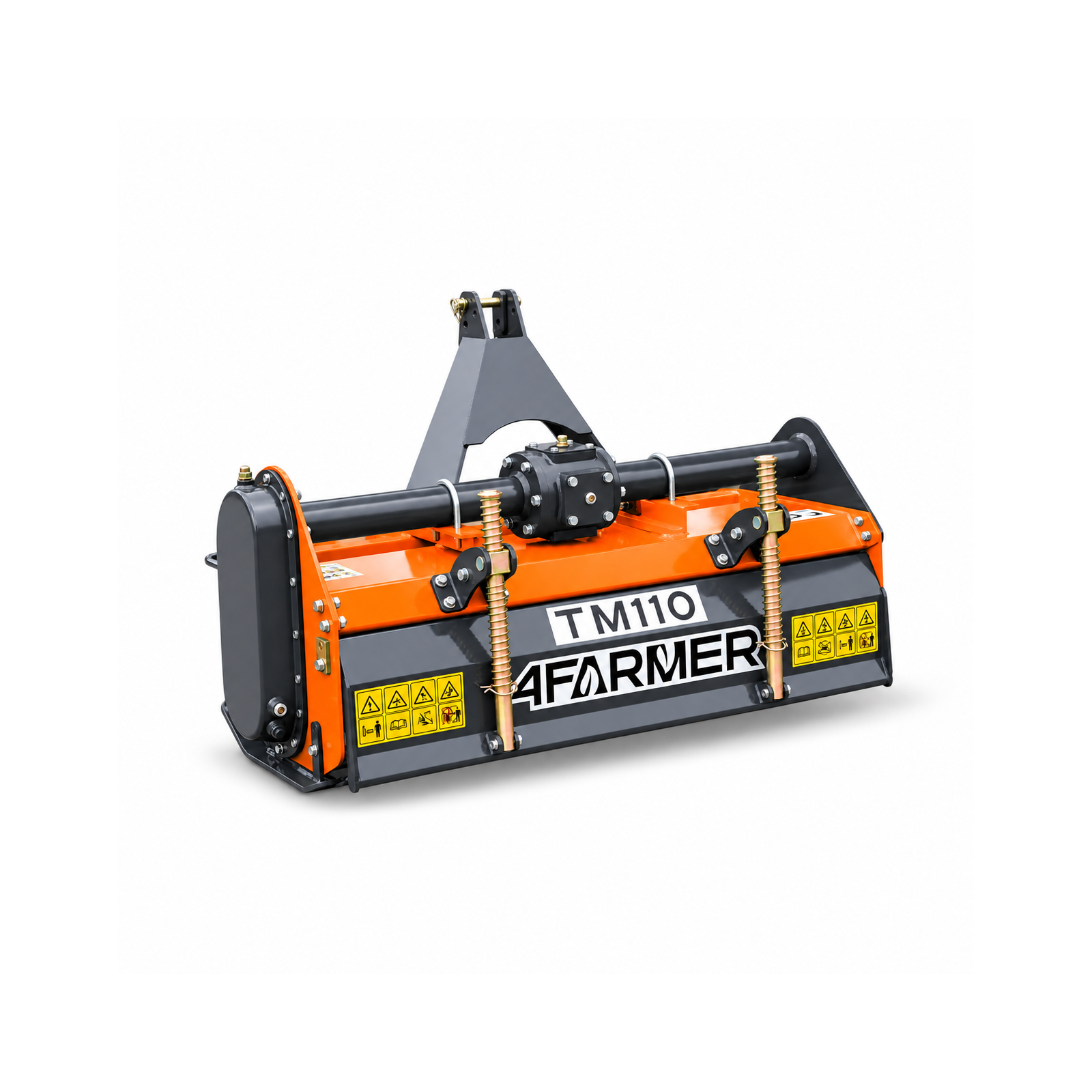 TMK 110 4FARMER Heavy-Duty kultivátor (oranžový) | Traktor.com.pl