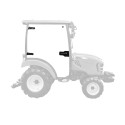 Szyba drzwi kabiny - prawa - Bartesko (nowy model) / LS Tractor / LS XJ25