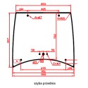 Čelné sklo kabíny / LS MT1.25 / LS MT1.22 / LS XJ25