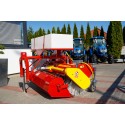 Zamiatarka do traktora z koszem i pojemnikiem nawadniającym 4FARMER