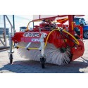 Barredora de 120 cm para el tractor 4FARMER