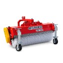ZW 150 cm Kehrmaschine für Traktor mit Korb 4FARMER