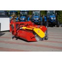 Zamiatarka 150 cm do traktora z koszem 4FARMER | Traktor.com.pl