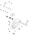 Hydraulická zvedací hřídel A1821038 / TRG821 / Traktor LS / 40288300