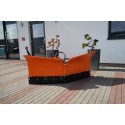 Vario 180 cm hydraulic snow plow (triangle hitch) 4FARMER | Traktor.com.pl