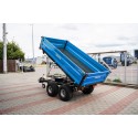 2.5T two-axle agricultural trailer with electric tipping 4FARMER | Traktor.com.pl