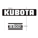 Pegatinas Kubota B6001 | Traktor.com.pl