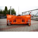 Pług do śniegu strzałkowy Vario 180 cm, hydrauliczny (TUZ) 4FARMER | Traktor.com.pl