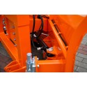 Pług do śniegu strzałkowy Vario 180 cm, hydrauliczny (TUZ) 4FARMER | Traktor.com.pl