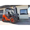 Cost of delivery: LONKING LG25 DT TERRAIN forklift lifting 3m DIESEL engine Isuzu C240