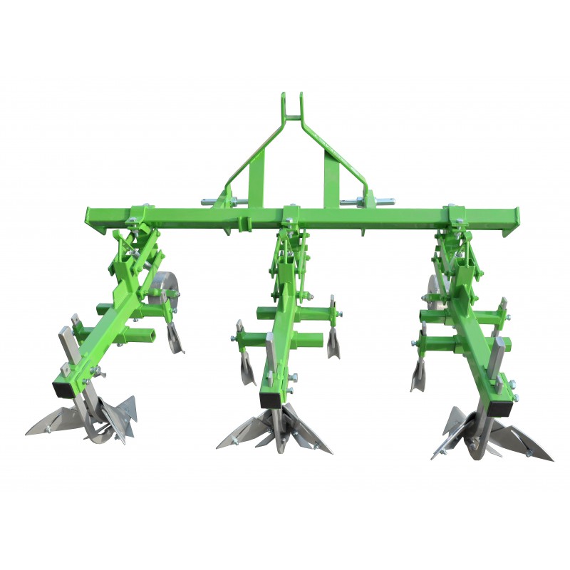machines agricoles - Cultivateur-broyeur P475 Bomet 3 sections à deux rangs
