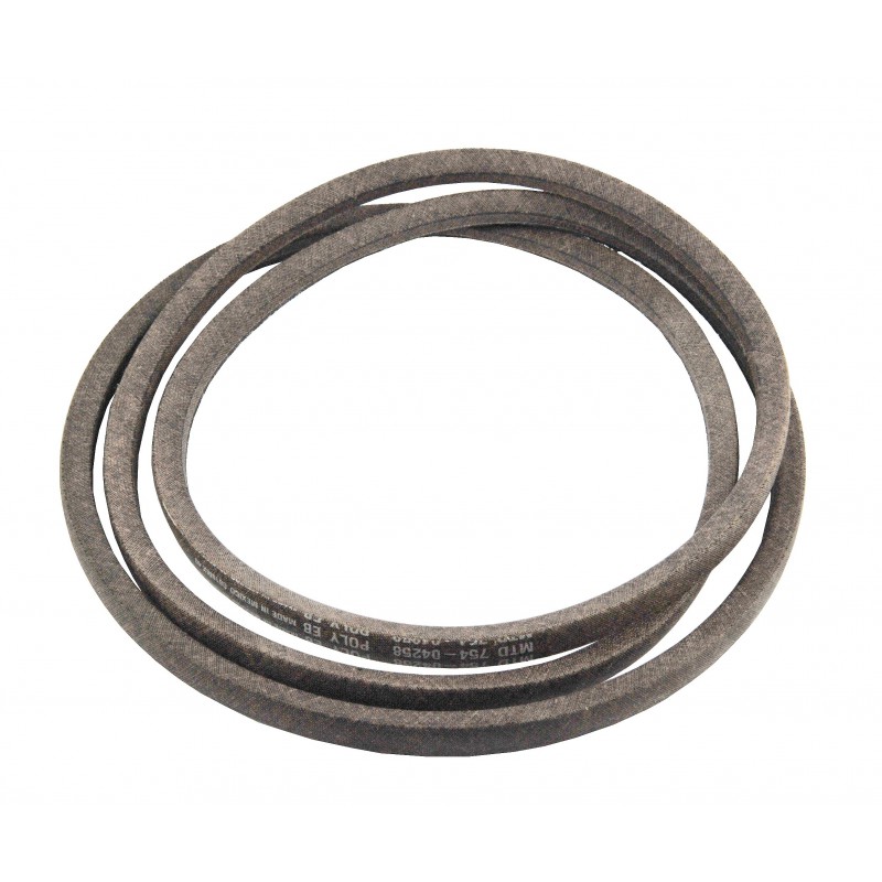 parts for tractor mower - Drive belt for travel drive 2134 mm Cub Cadet, MTD 754-04258 POLY EB