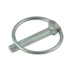Ein Splint mit einem 10 x 58 mm Ring, der den Sicherungsstift des  SB-Trennrotors sichert