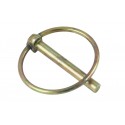 Cost of delivery: Universal locking pin with a ring 6x46 mm