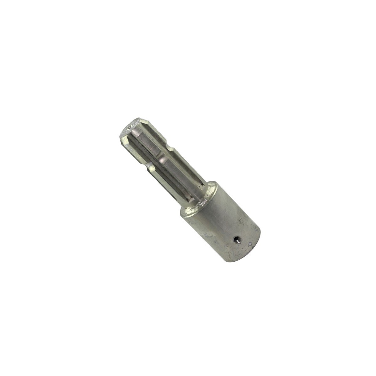 PTO adapter - Female dimensions 1 3/8 '' - 21 x Male dimensions 1 3/8 '' - 6 Z Threaded bolt