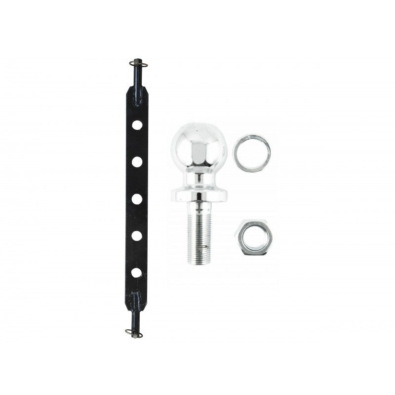 crochets - Poutre + boule d'attelage 60 cm CAT 1 universelle pour élingues à attelage trois points