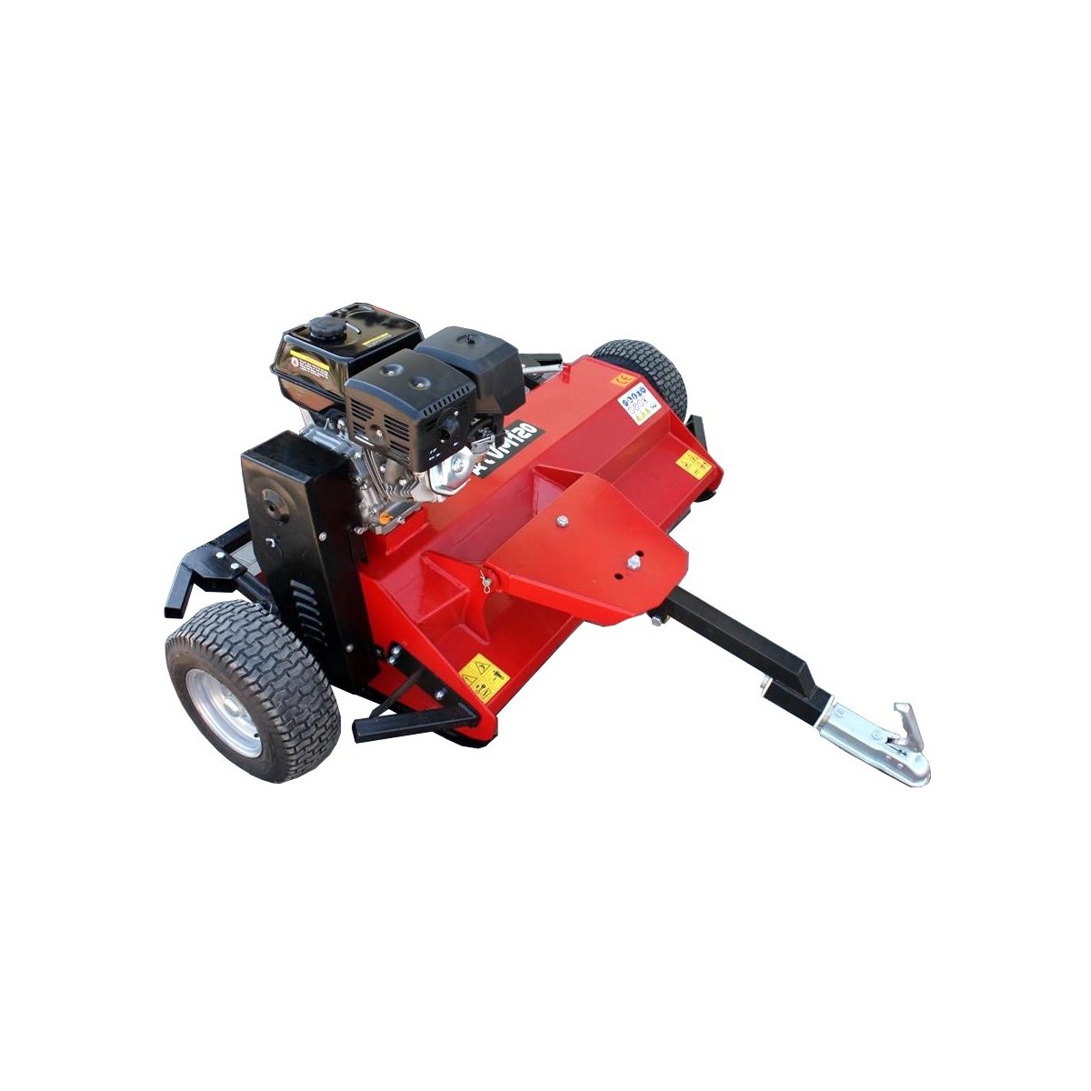 Flail mower ATVE 120, for ATV QUAD - Loncin engine