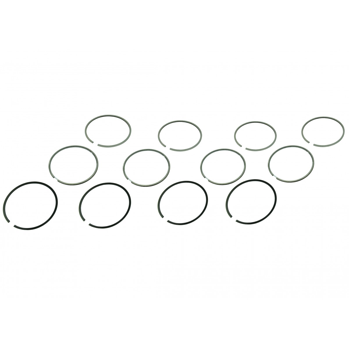 Piston rings 84 mm STD (2.0HK + 1.5 + 3.0) Shibaura N844