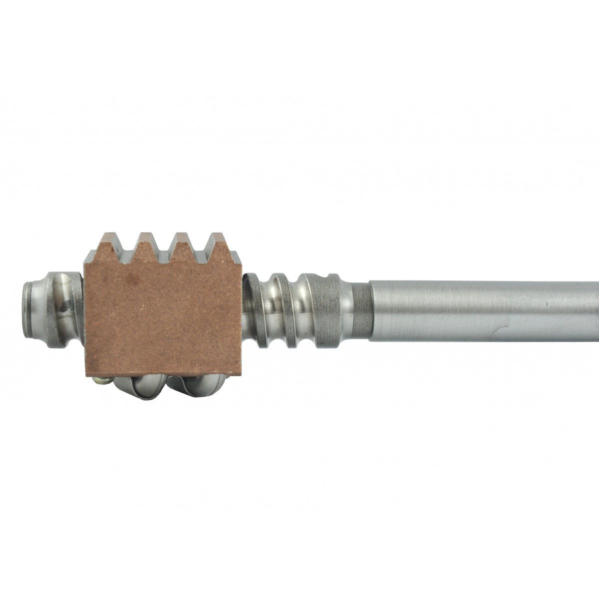 Shaft 19x600 mm worm Kubota steering column L2201, L1500, L2000, L1801