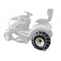 Cost of delivery: Chaînes pour tracteurs tondeuses avec roues 20 x 10 x 8 Cub Cadet, AL-KO, Stiga et autres