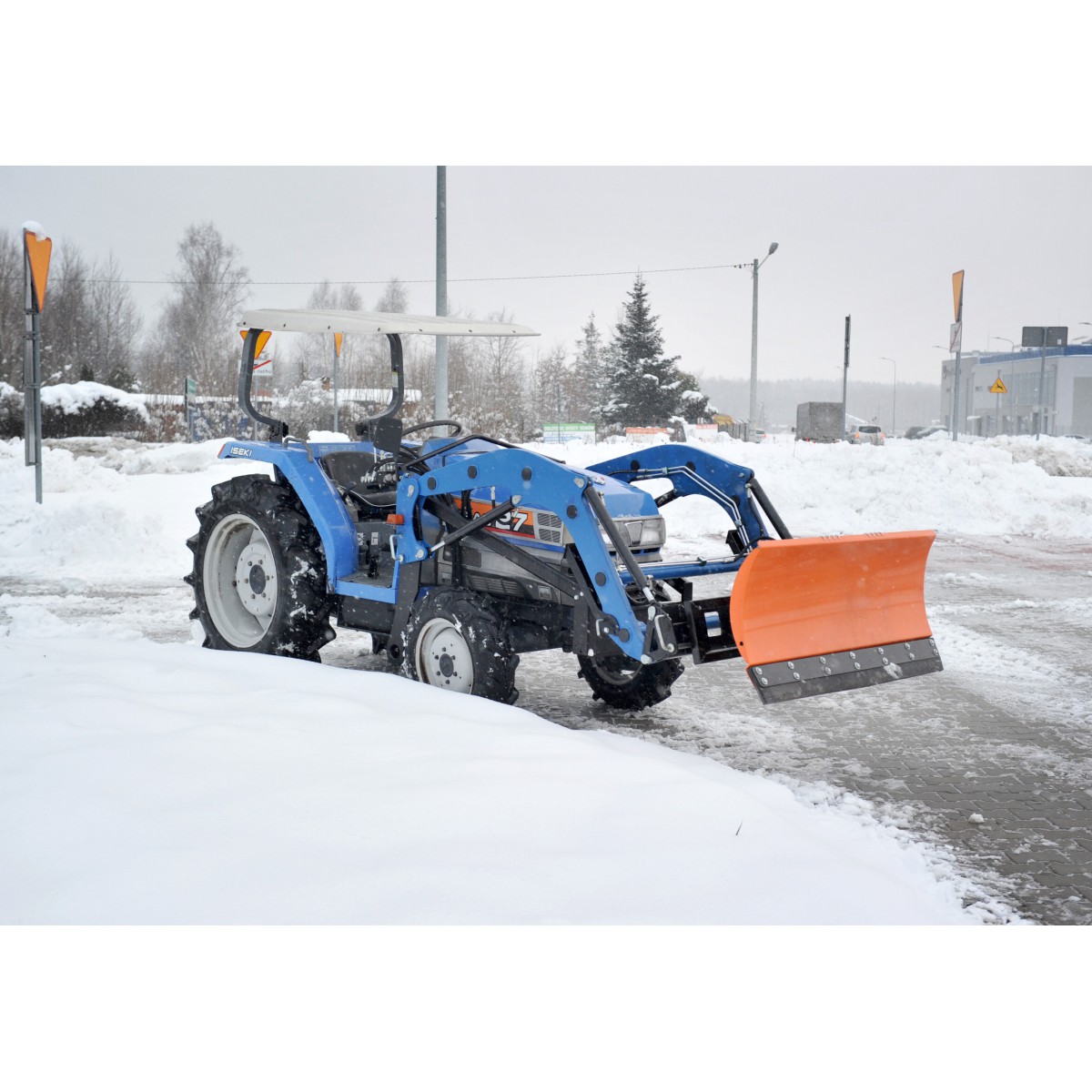 Lame à neige pour micro tracteur 130cm Morgnieux LSE 130