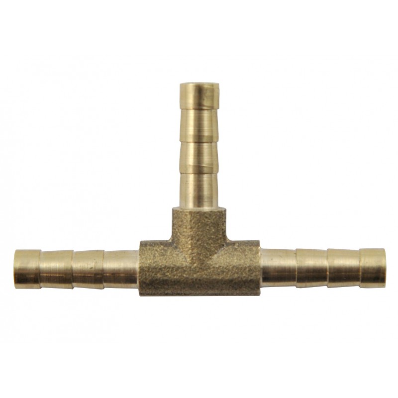 all products  - Tee 49x28x5 mm, connector, fuel, oil and water line separator BRASS