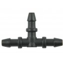 Cost of delivery: Tee 37x22x5 mm, connector, nipple, PLASTIK vacuum hose distributor