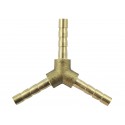 Cost of delivery: Y-piece 23x4 mm, connector, nipple, fuel line splitter BRASS