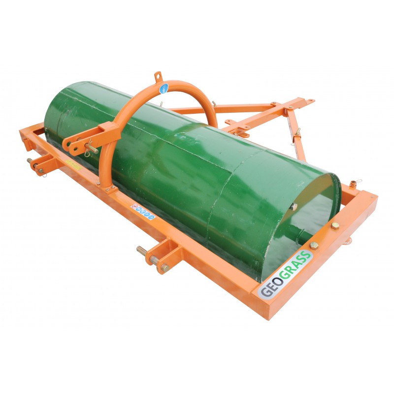 agricultural machinery - Smooth roller LR180 180 cm (two-sided hitch) Geograss