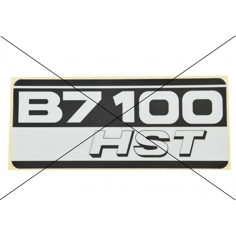 all products  - Sticker KUBOTA B7100 HST