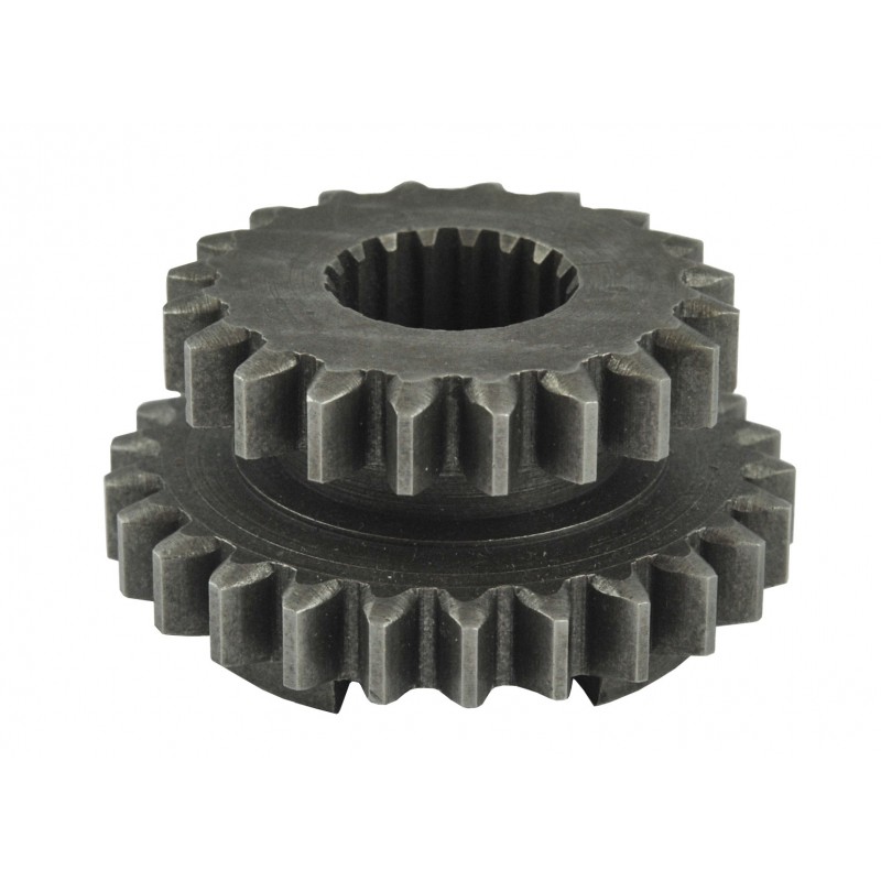 ostatní hydraulický systém - Dvojité ozubené kolo převodovky / 20T / 25T / 18T / Kubota B6000 / Kubota ZL600 / K-66591-14352