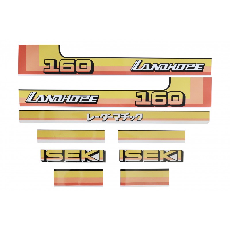 todos los productos  - Pegatinas Landhope de Iseki TU160