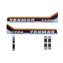 Cost of delivery: Yanmar FX24 stickers