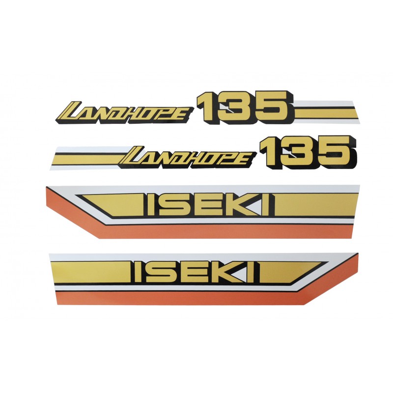 all products  - Stickers for the tractor Iseki TU 135