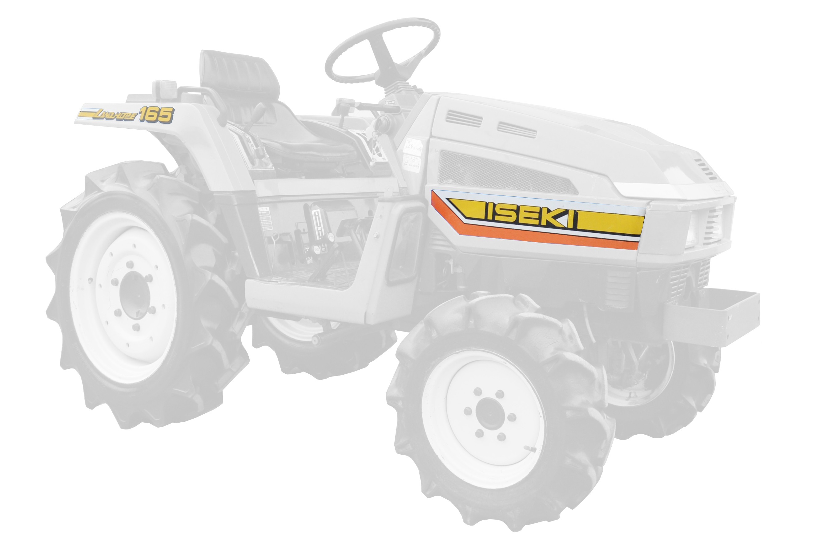 Samunshi® Trecker Traktor Aufkleber Sticker Autoaufkleber Scheibenaufkleber  - 10x6cm mehrfarbig